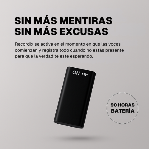 Recordix™ - Grabadora Magnética de Voz