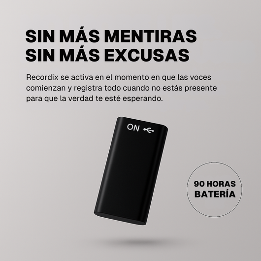 Recordix™ - Grabadora Magnética de Voz