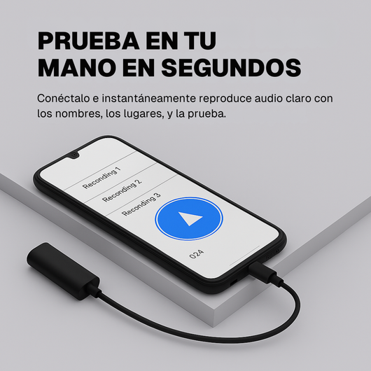 Recordix™ - Grabadora Magnética de Voz