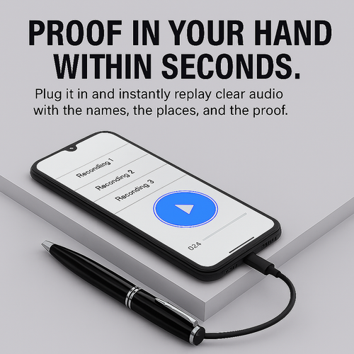 Recordix™ Voice Recorder Pen